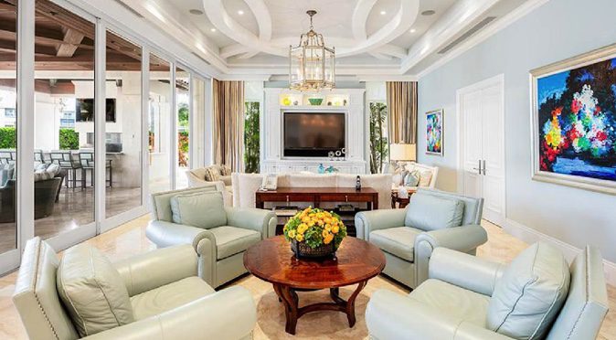 This $45 Million Boca Raton Mansion Has 357 Feet of Private Waterfront So You Can Park Your Yacht