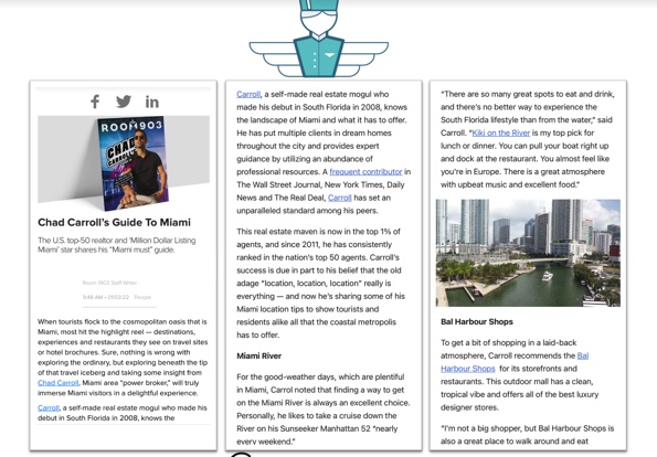 Meet Chad Carroll: South Florida Power Broker