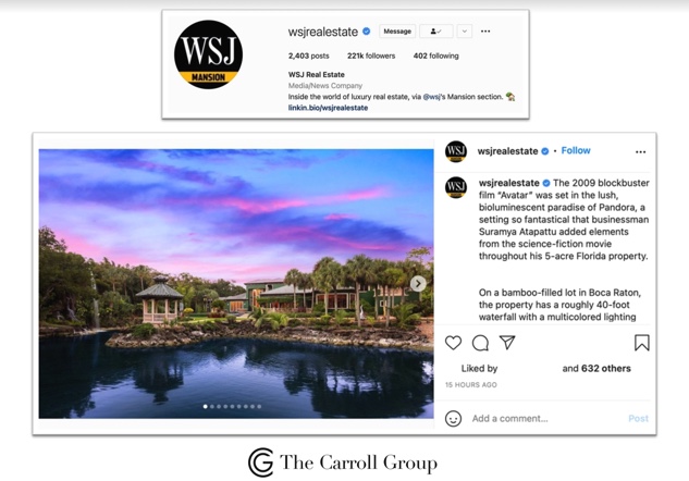 Businessman Suramya Atapattu added elements from the film “Avatar” throughout his 5-acre Florida property