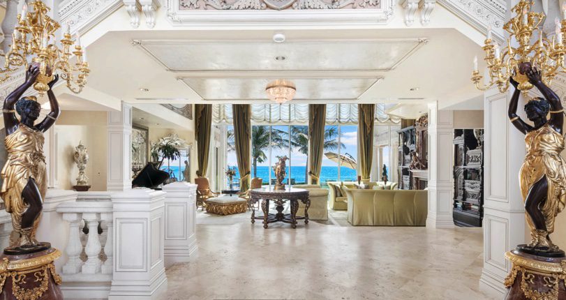 Oceanfront Mansion in Highland Beach Rivals a Museum