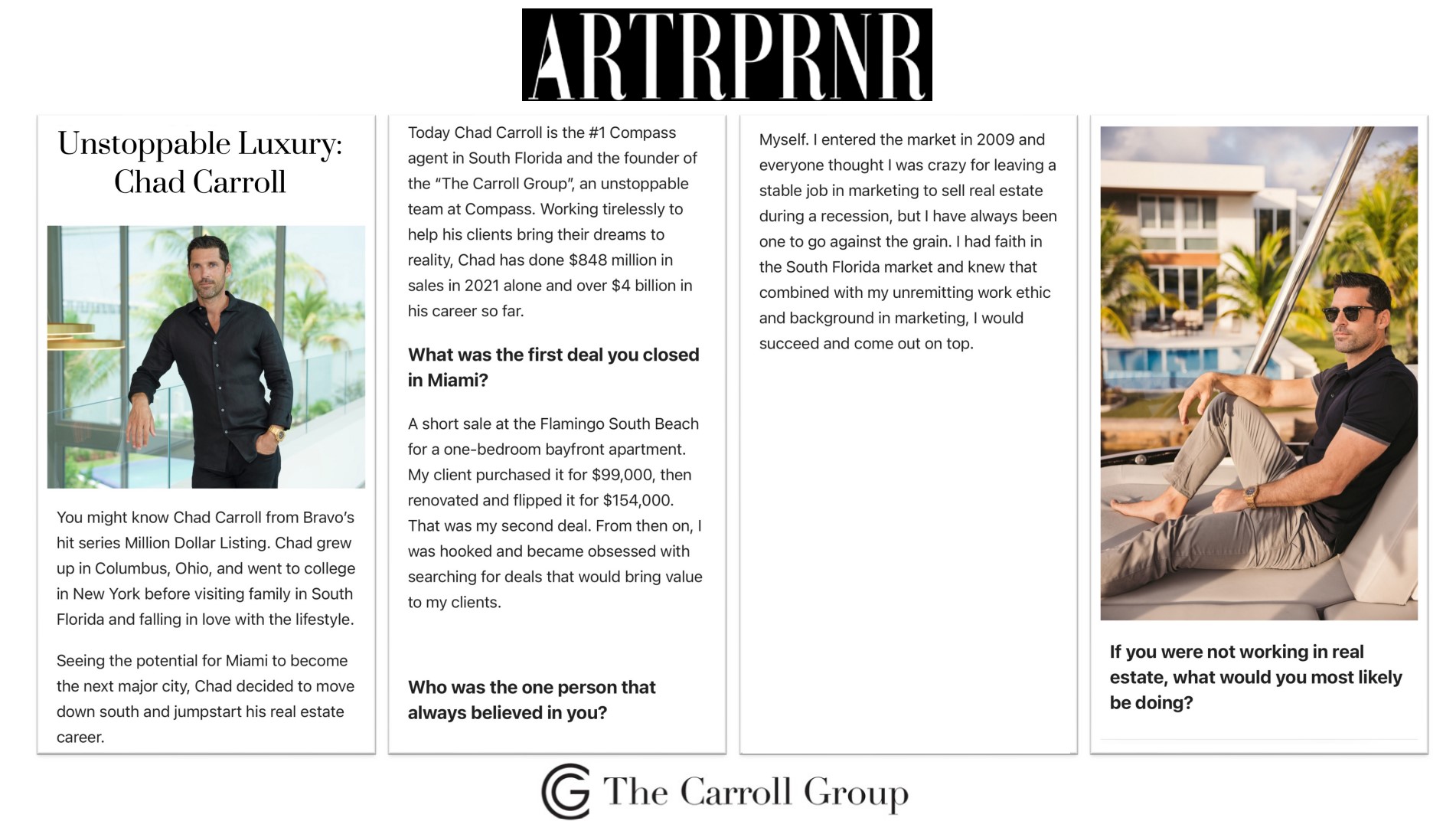 Unstoppable Luxury: Chad Carroll