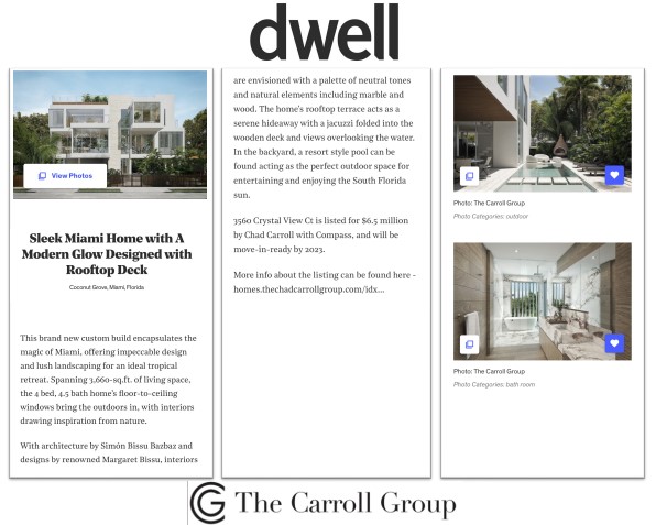 Sleek Miami Home with A Modern Glow Designed with Rooftop Deck