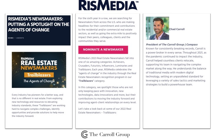 RISMEDIA’S NEWSMAKERS: Putting A Spotlight On The Agents Of Change