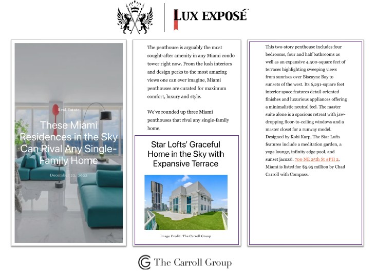 These Miami Residences in the Sky Can Rival Any Single-Family Home