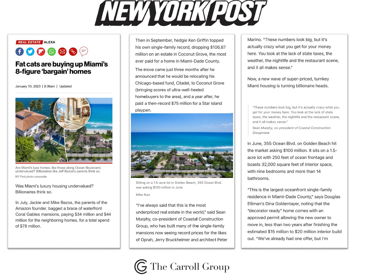 Fat cats are buying up Miami’s 8-figure ‘bargain’ homes