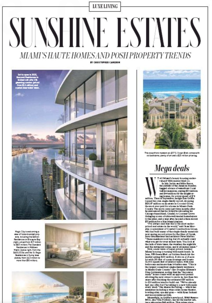 Sunshine Estates: Mega Deals