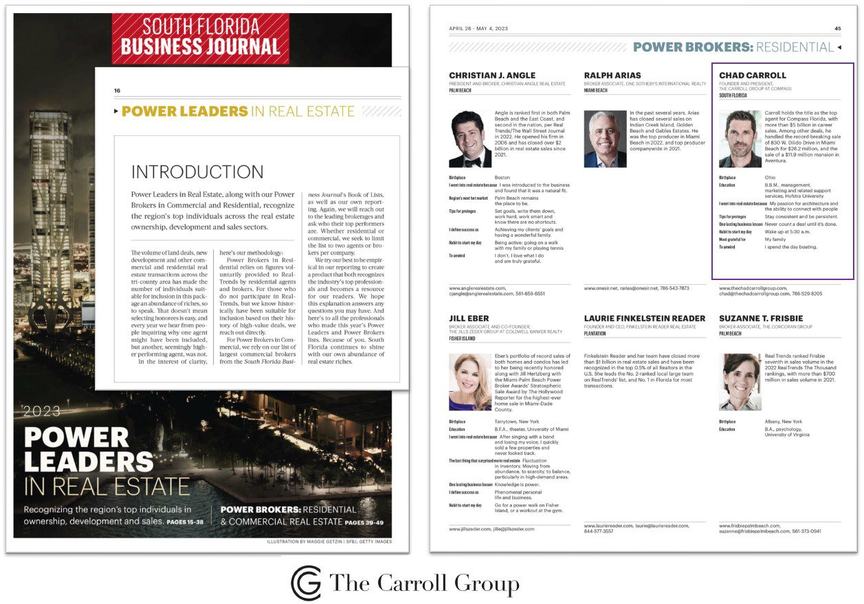 2023 Power Brokers in Real Estate