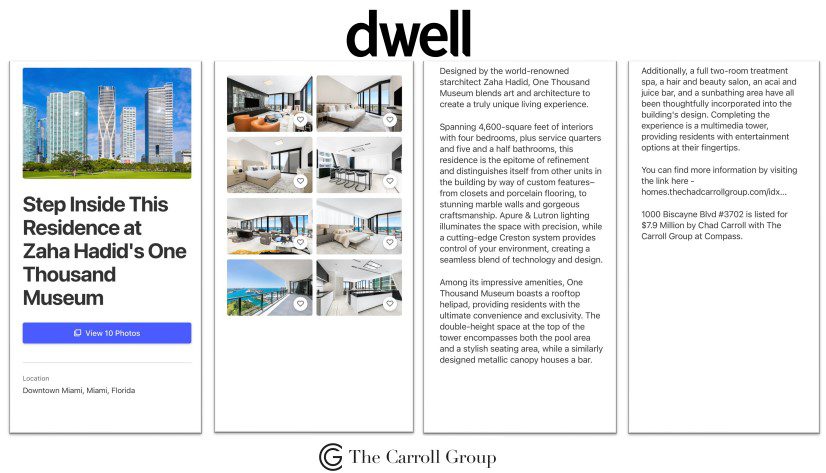 Step Inside This Residence at Zaha Hadid’s One Thousand Museum