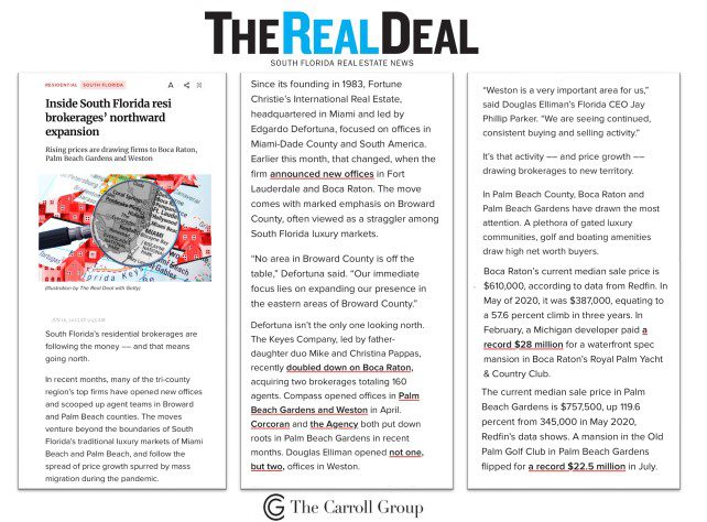 Inside South Florida Resi Brokerages’ Northward Expansion