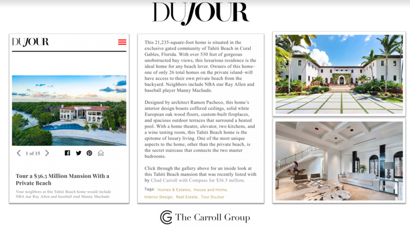 Tour a $36.5 Million Mansion With a Private Beach