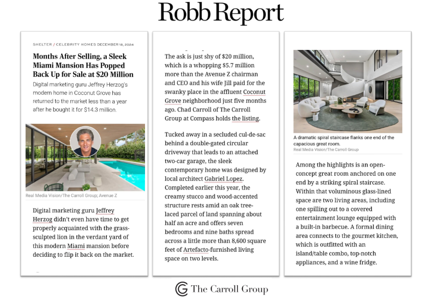 Jeffrey Herzog’s Miami House in Photos