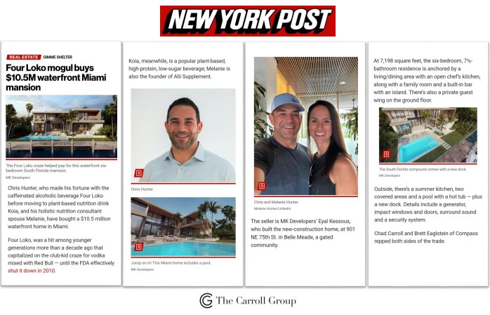 Four Loko mogul buys $10.5M waterfront Miami mansion