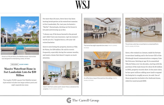 Massive Waterfront Home in Fort Lauderdale Lists for $39 Million