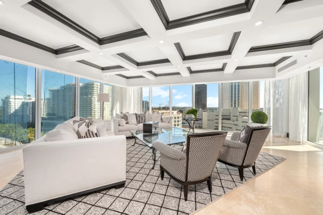 PRICE IMPROVEMENT at ✨Las Olas River House✨| Now Asking: $2,100,000💥

Welcome to… 333 Las Olas Way #1610, Fort Lauderdale, FL 33301📍
​
Introducing a refined park model residence, designed by the renowned Steven G, seamlessly blending sophistication with modern luxury. Spanning 3,400 SF, this expansive 3-bedroom, 3-bathroom home is complemented by four private terraces, offering generous space for both relaxation and entertainment. Private elevator access leads to a grand, gallery-inspired foyer featuring exquisite marble flooring and elegant grey oak accents. The open kitchen is appointed with quartz countertops, two SubZero refrigerators, a wine cooler, and custom Snaidero cabinetry. Additional highlights include motorized window treatments, a custom executive office, and spa-inspired bathrooms. Situated in the prestigious Las Olas River House, this residence is just steps from fine dining, shopping, and the Brightline.
​
📍 Fort Lauderdale, FL
🛏️ 3 Bedrooms
🛁 3 Bathrooms | 1 Half Bathroom
📐 3,239 Interior SF | 3,839 Total SF
​
Want More Details?
📲 305.400.9507
📧 Info@TheChadCarrollGroup.com
​
@chadcarroll | @thecarrollgroup | @compassfl