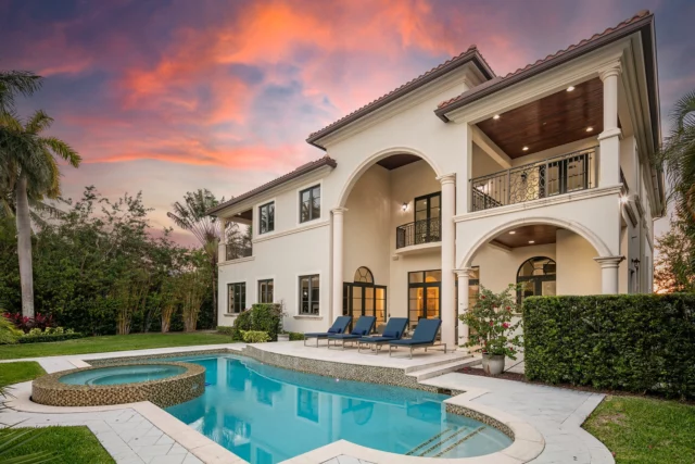 PRICE IMPROVEMENT✨ | Now Asking: $6,799,000
​
Nestled in the exclusive gated community of Golden Isles, this meticulously crafted waterfront masterpiece boasts 6 bedrooms and 7.5 lavishly appointed bathrooms. Revel in the luxury of a state-of-the-art gourmet kitchen. Adorned with marble and wood floors, the grandeur of this residence begins upon your first step inside the foyer entrance that extends to the spacious living room, formal dining room, family room, and inviting bar and breakfast area. Ascend the heights of luxury with the convenience of an elevator, a 3-car garage, and three magnificent terraces. Enveloped in exclusivity, a private dock awaits with 85 feet of water frontage, ready to accommodate a large yacht, ensuring a lifestyle of unparalleled refinement and sophistication.
​
📍 Hallandale Beach, FL
🛏️ 6 Bedrooms
🛁 7 Bathrooms | 1 Half Bathroom
📐 5,829 Square Feet
🌊 85 Feet of Water Frontage
​
Ready for a private tour?
📲 305.400.9507
📧 Info@TheChadCarrollGroup.com
​
@chadcarroll | @thecarrollgroup | @compassfl