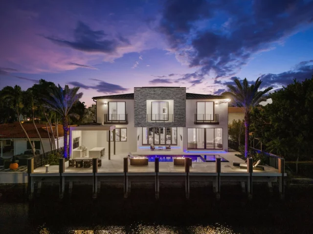 New Construction. Prestigious Isle. A Las Olas Waterfront Gem. 💎 | Offered at: 8,400,000 

Welcome to 401 Bontona Ave, Fort Lauderdale, FL 33301 📍
​
This exclusive, newly constructed estate spans over 6,000 sqft of exquisitely designed living space, commanding an unrivaled position on the most prestigious isle in Las Olas. A dramatic 32-ft entry foyer leads to an open-concept living area, anchored by a gourmet chef’s kitchen with Sub-Zero and Wolf appliances. The first-floor owner’s suite offers a private sanctuary, while the entertainment room with full bar elevates the home’s refinement. Upstairs, a catwalk connects the second primary suite, four ensuite bedrooms, and expansive balconies with sweeping water views. The backyard features a heated resort-style pool, jacuzzi, summer kitchen, and 75 ft of deep-water frontage with private dock. Smart home technology, elevator, 4-car garage, and generator complete this luxurious offering.
​
📍 Fort Lauderdale, FL
🏠 5 Bedrooms
🛁 5 Bathrooms | 3 Half Bathrooms
📐 6,026 Square Feet
​
Ready for a private tour?
📲 305.400.9507
✉️ Info@TheChadCarrollGroup.com
​
@chadcarroll | @thecarrollgroup | @compassfl