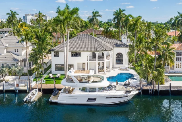 100 Feet of Fully Renovated Waterfront Elegance 🌊✨| Asking $7,695,000
​
Welcome to this sophisticated and fully renovated waterfront estate, boasting 100 feet of deep water frontage that is sure to take your breath away! This tropical oasis features five bedrooms, four and a half bathrooms, and a spacious primary suite with walk-in closets. Enjoy the expansive terrace offering captivating water views, along with the convenience of two laundry rooms. With elegant staircases and a VIP guest suite alongside three additional en suite bedrooms. Experience the true vacation-style lifestyle, with a summer kitchen, spa for ultimate relaxation, and a bonfire area for unforgettable gatherings. Positioned in one of the best areas of Fort Lauderdale, this is an unparalleled opportunity to live life to the absolute fullest.
​
📍| Fort Lauderdale, FL
🛏️| 5 Bedrooms
🛁| 5 Bathrooms | 1 Half Bathroom
📐| 5,288 Interior Square Feet
🌊| 100 Feet of Deep Water Frontage
​
Want More Details?
📲| 305.400.9507
✉️| Info@TheChadCarrollGroup.Com
​
@chadcarroll | @thecarrollgroup | @compassfl